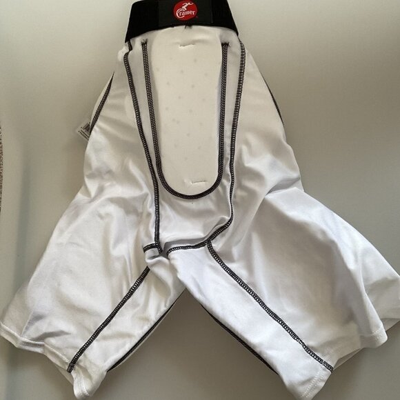 CRAMER CLASSIC 5-PAD FOOTBALL GIRDLE YOUTH SM WHITE - Picture 7 of 13